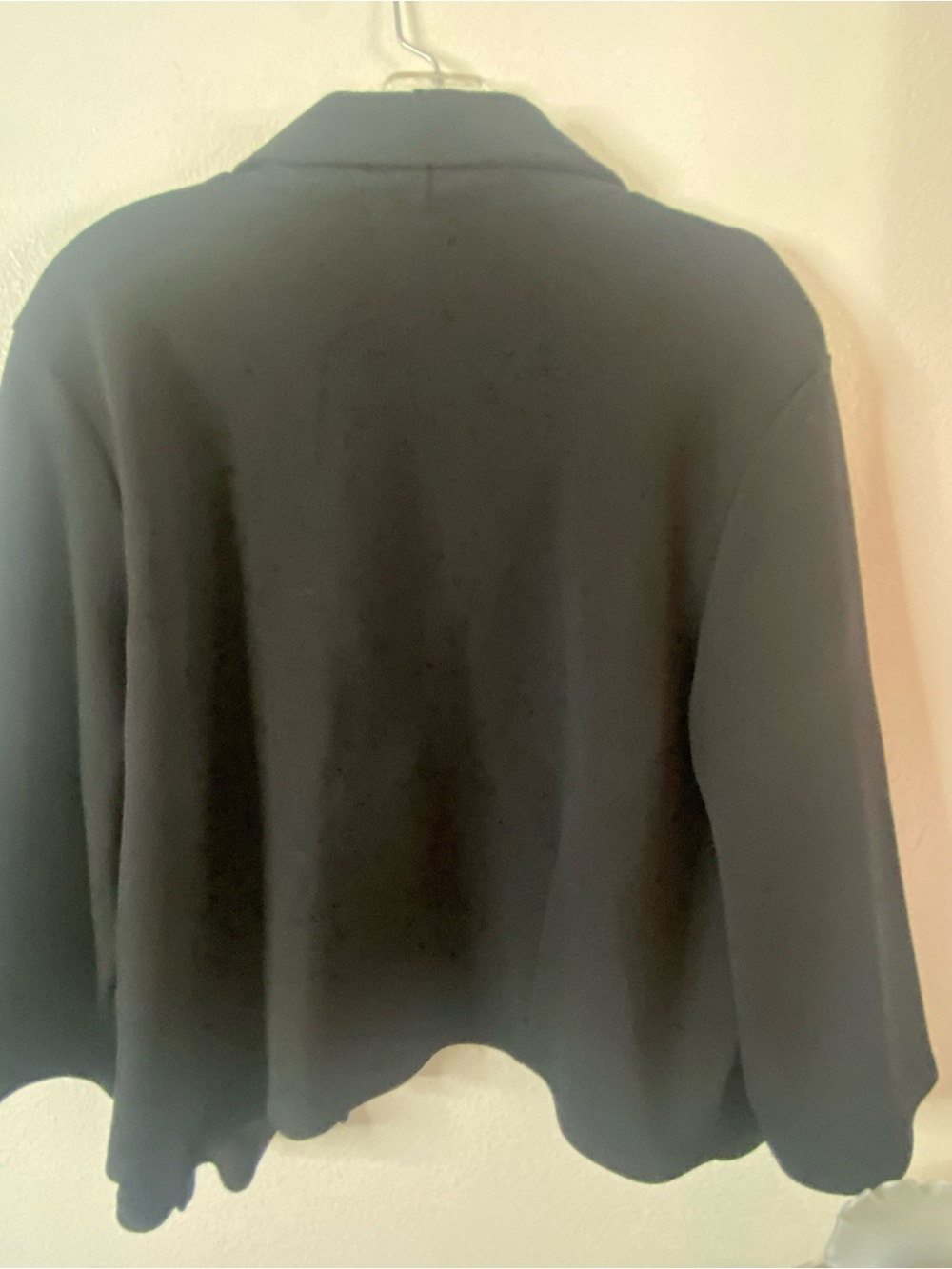 VTG Chris & Carol Black Open-Front Women's Jacket Size 3X (runs small) - Picture 2 of 6
